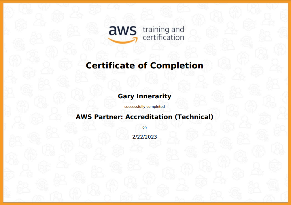 AWS Partner Accreditation – Technical